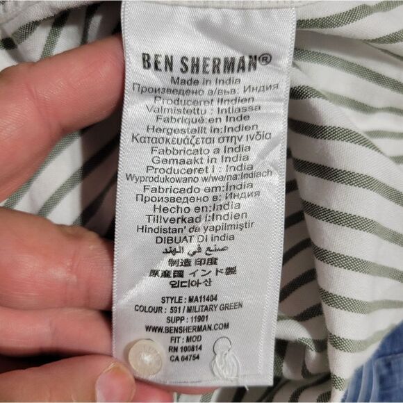 Ben Sherman the Oxford striped shirt - Picture 11 of 14